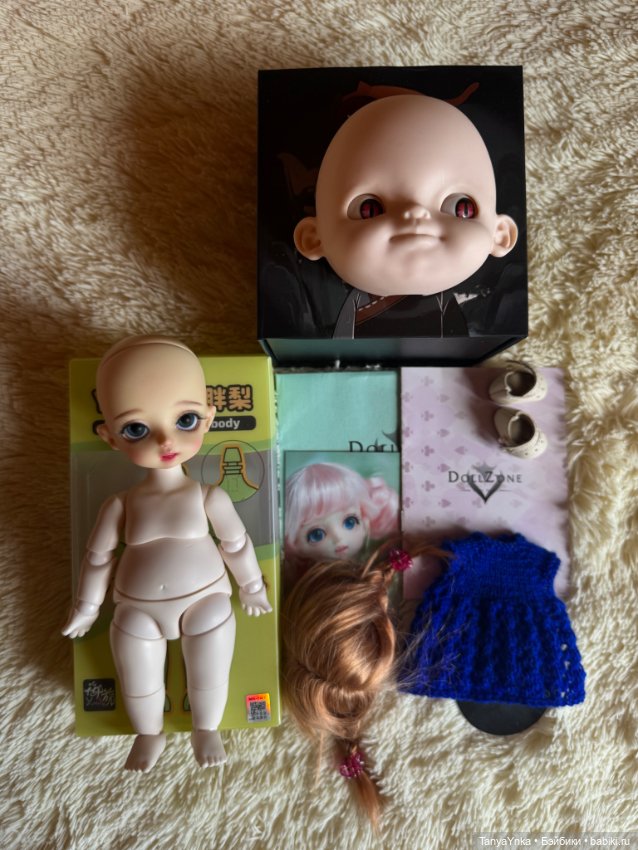 Куколка на теле YMY — Шарнирные куклы (не BJD) (фото 5)