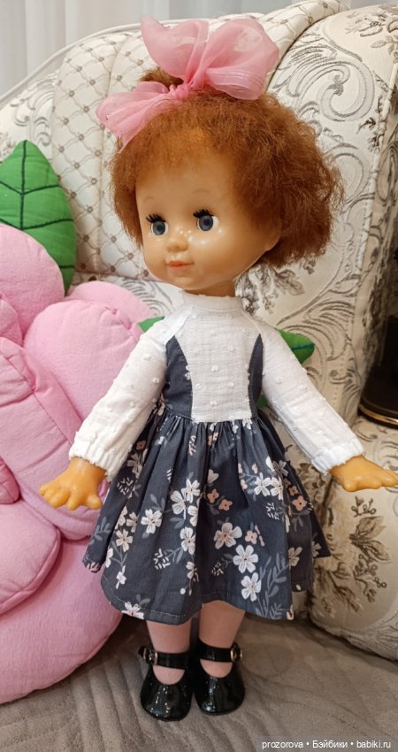 Кукла СССР Таня — Винтажные куклы и игрушки детства (фото 5)
