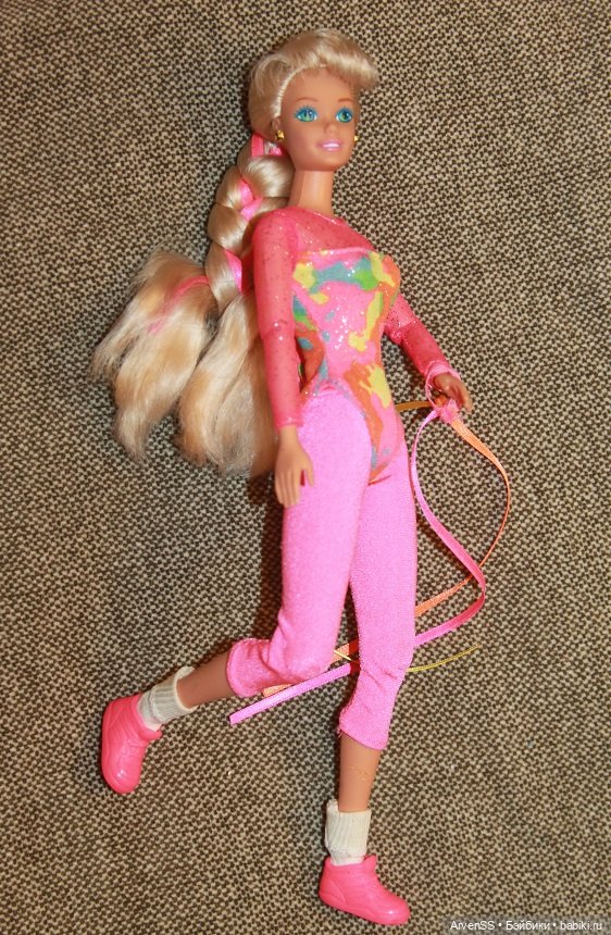 Шарнирная Gymnast Barbie (1993) (фото 7)