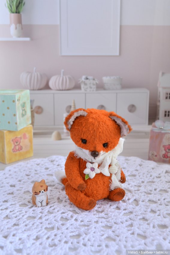 Тедди лиса, Teddy fox, лисенок (фото 7)