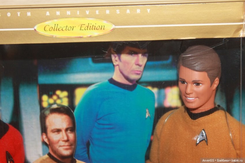 StarTrek Movie Barbie & Ken Gift Set of 30th Anniversary (фото 6)