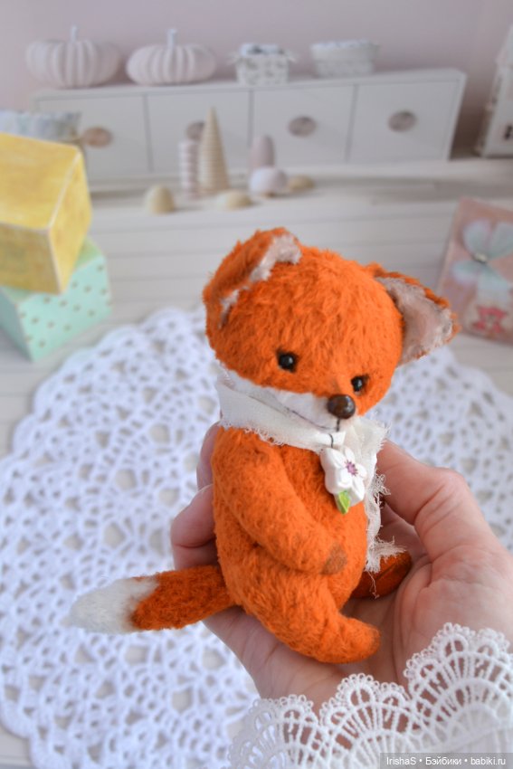 Тедди лиса, Teddy fox, лисенок (фото 4)