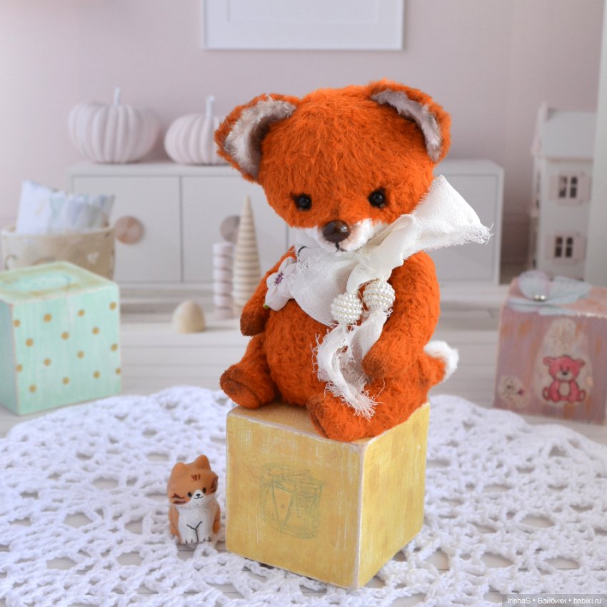 Тедди лиса, Teddy fox, лисенок (фото 2)