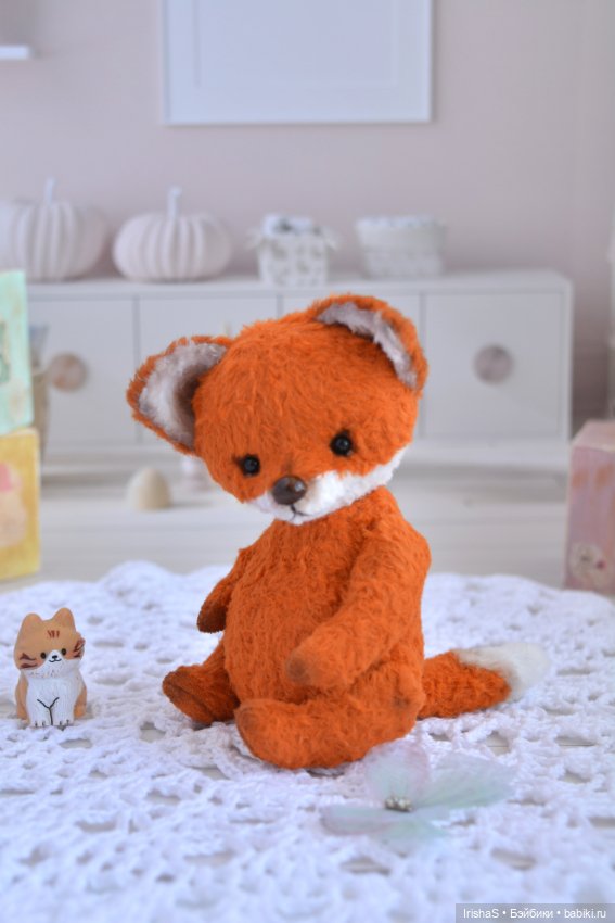 Тедди лиса, Teddy fox, лисенок (фото 6)