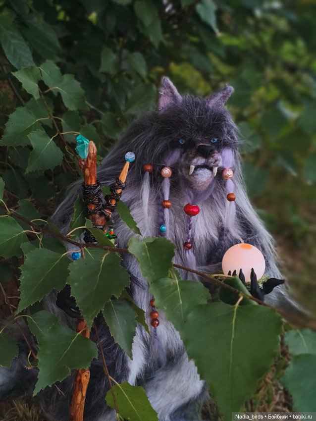 Волчий шаман — Авторские игрушки