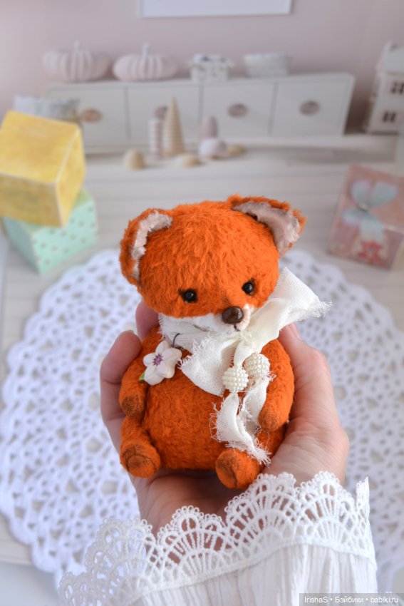 Тедди лиса, Teddy fox, лисенок (фото 3)