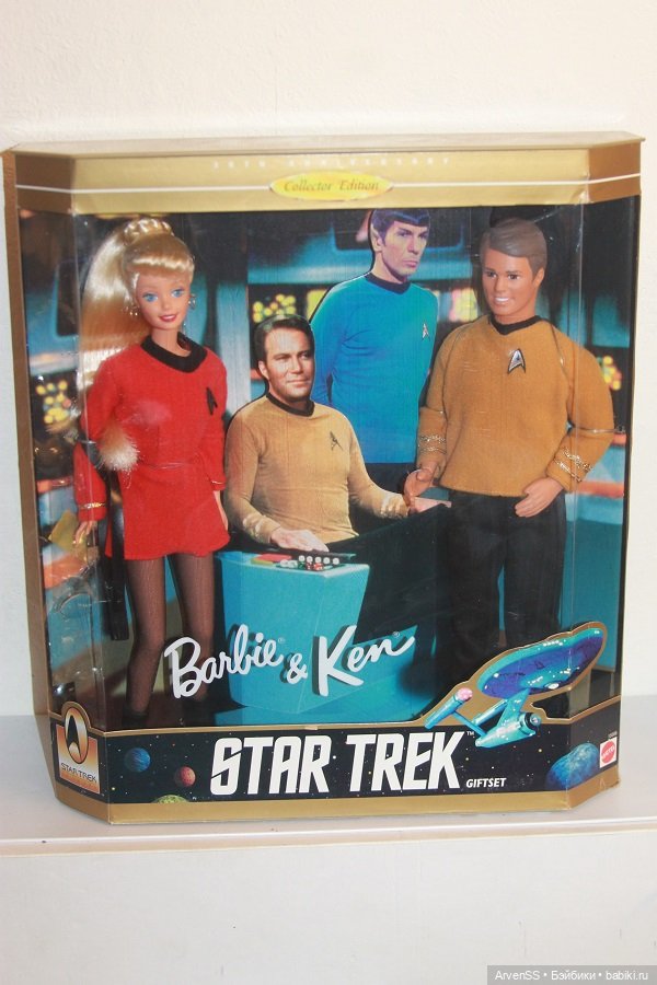 StarTrek Movie Barbie & Ken Gift Set of 30th Anniversary (фото 5)