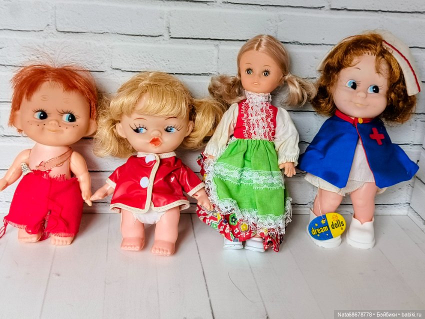 Куклы винтажные Гонконг 60е