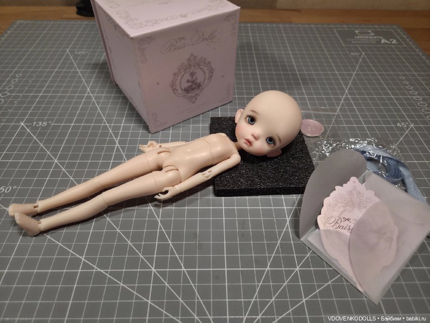 Голова BaisDolly Roro — Части кукол BJD (фото 3)