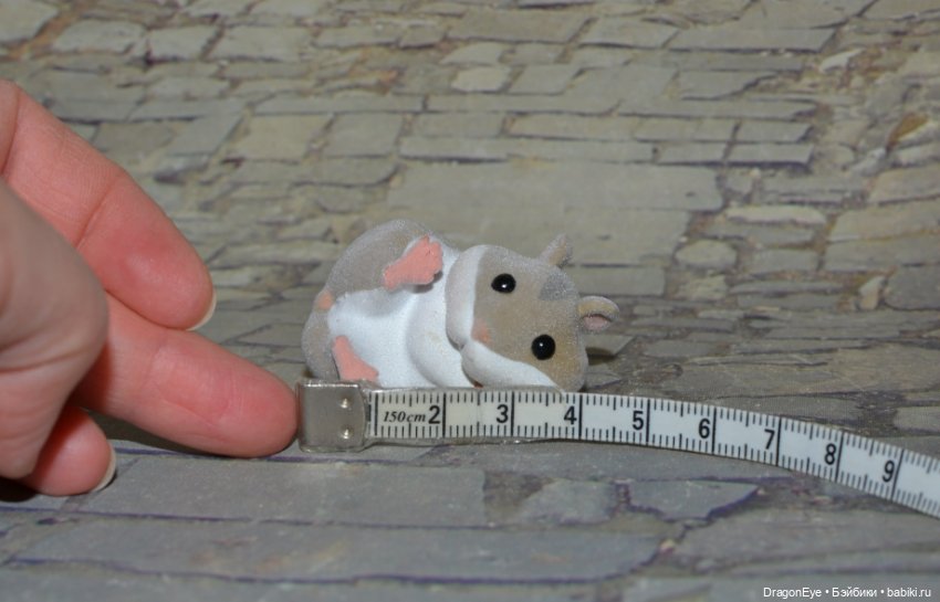 Хомячок гасяпон Qualia Gashapon №1
