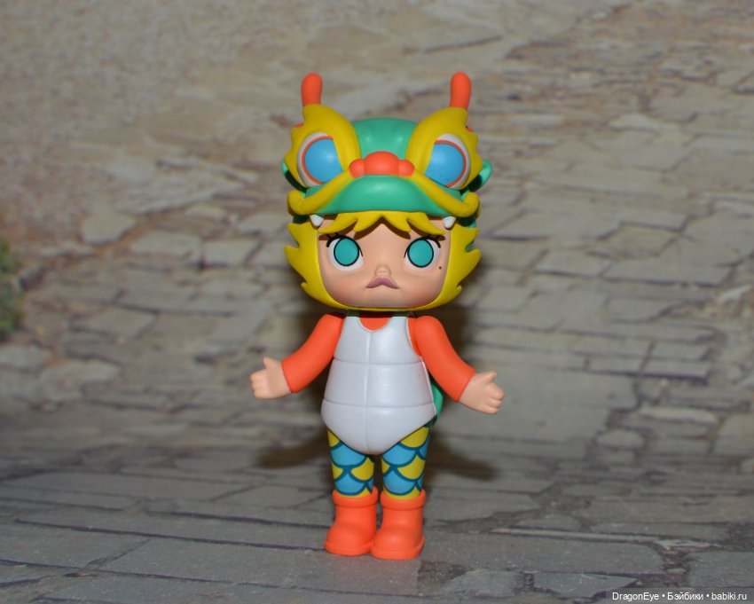 Дракон Popmart Molly Court Auspicious Beast Series №2