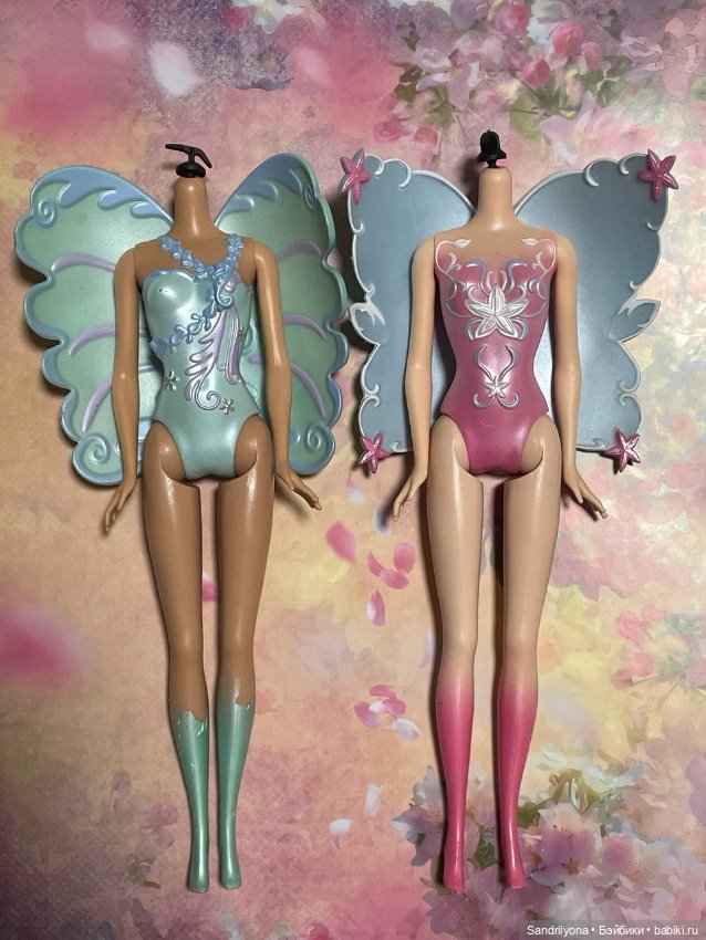 Тела винтажных Fairytopia Sea Pixies от пака для Toys'R US