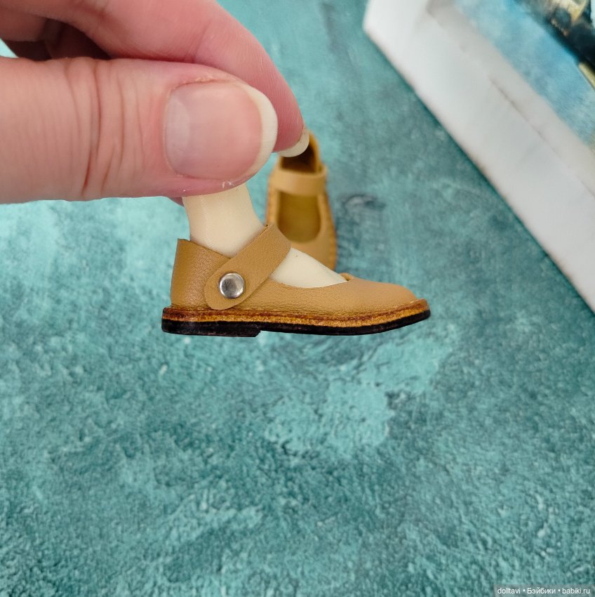 Туфли 4,3*1,6см — Обувь для BJD