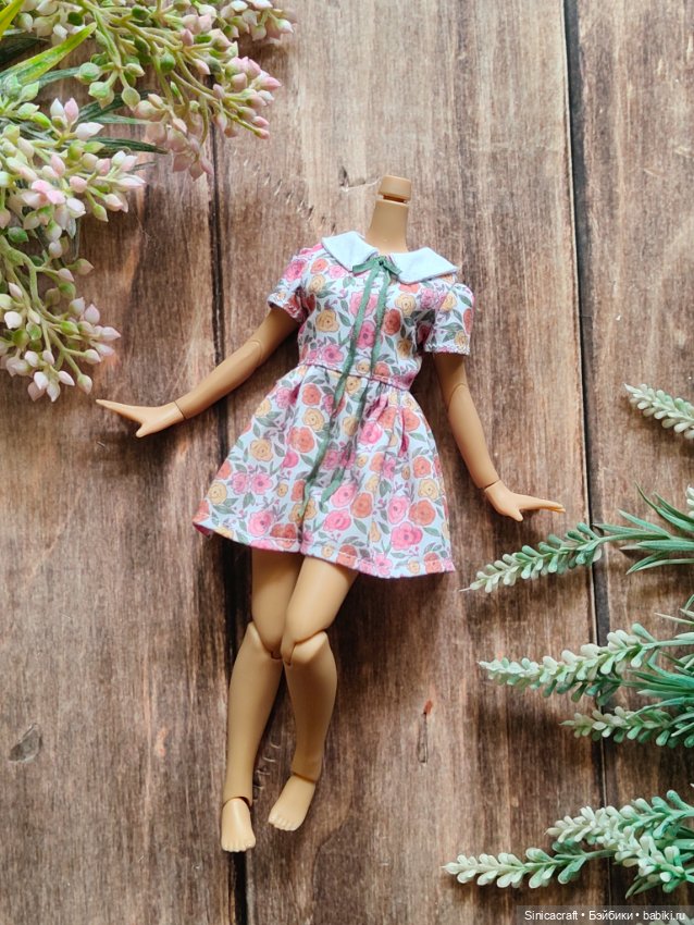 Одежда для кукол 1/6 (Blythe, Pullip, Landoudou, Monsterhigh, Poppy Parker) - комбинезон 120 (фото 5)