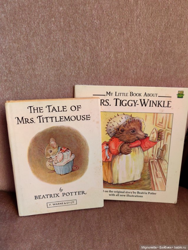 2 винтажные книжечки Beatrice Potter