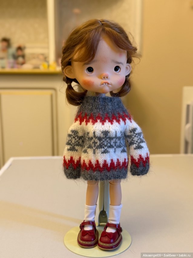 Милая девочка со слезами — Куклы BJD (фото 3)