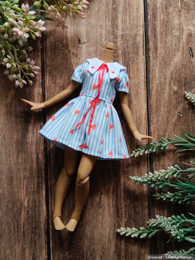 Одежда для кукол 1/6 (Blythe, Pullip, Landoudou, Monsterhigh, Poppy Parker) - комбинезон 120 (фото 7)
