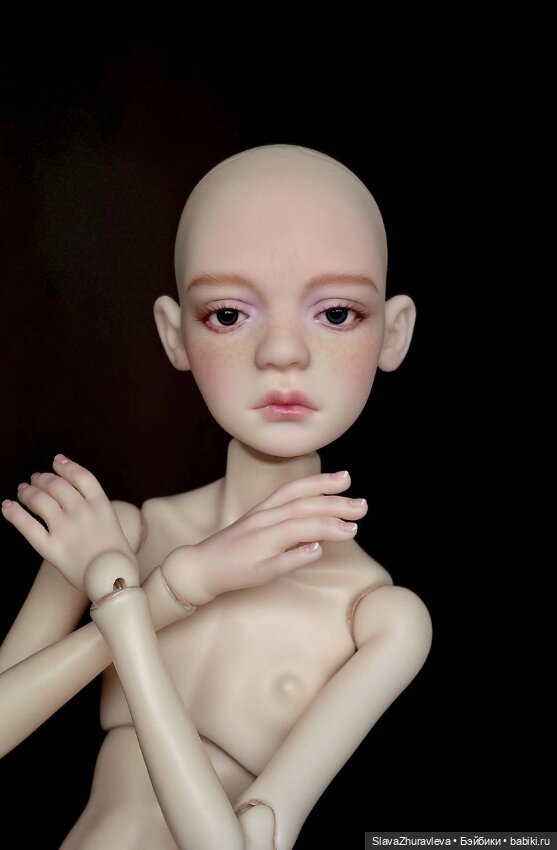 Птичка Лора, скин ваниль — Авторские куклы BJD (фото 2)