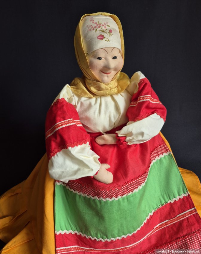 Кукла-грелка на чайник СССР (фото 3)