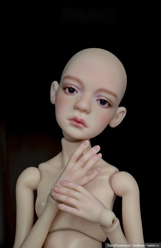 Птичка Лора, скин ваниль — Авторские куклы BJD