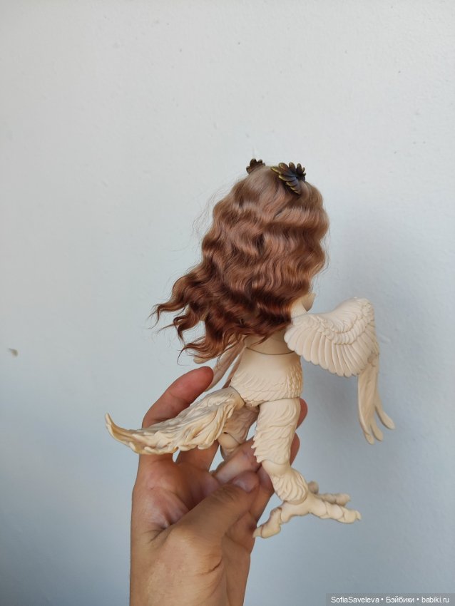 Шарнирная bjd кукла Сирин от hius doll (фото 5)