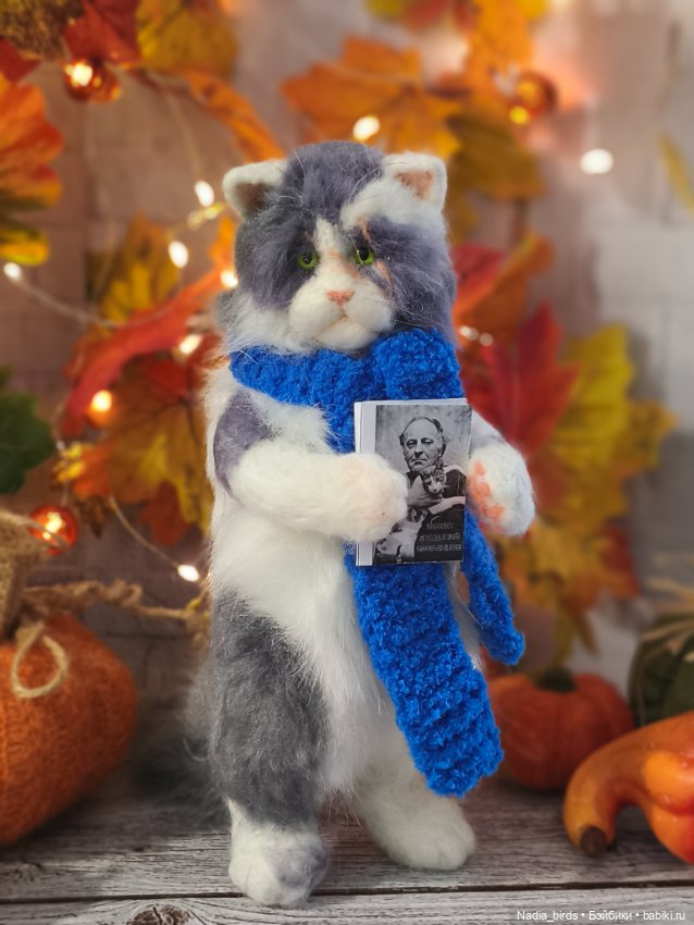 Некрасивый кот в.9 — Авторские игрушки