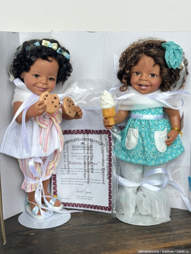 Buttons and Bows, The Ashton-Drake Galleries, Jane Bradbury What Little Girls Are Made