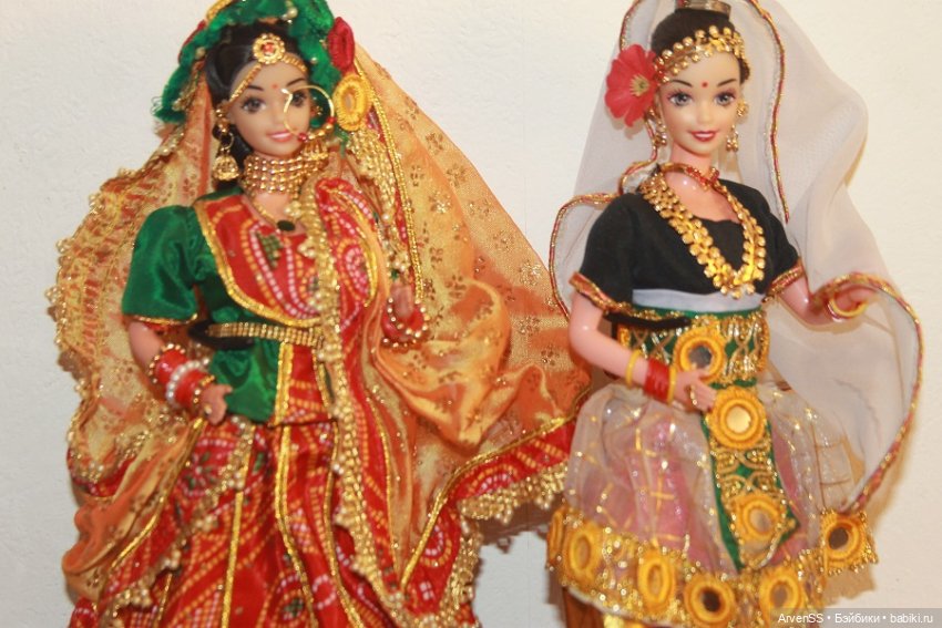 Редкая региональная Barbie Expressions of India Special Edition Doll Mystical Manipuri (1997) (фото 6)