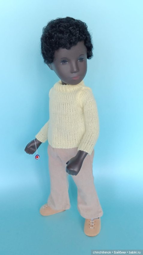 Красавец ранний черный Калеб Black Boy Caleb Саша Sasha doll Morgenthaler (фото 3)