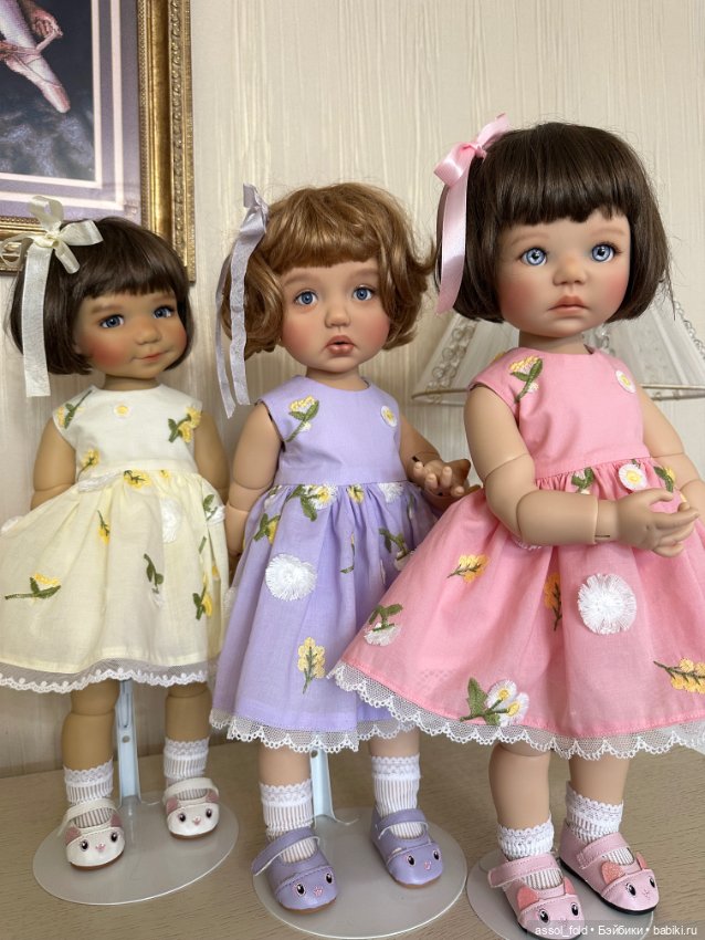 Нарядные платья для Meadow dolls BB и Gotz