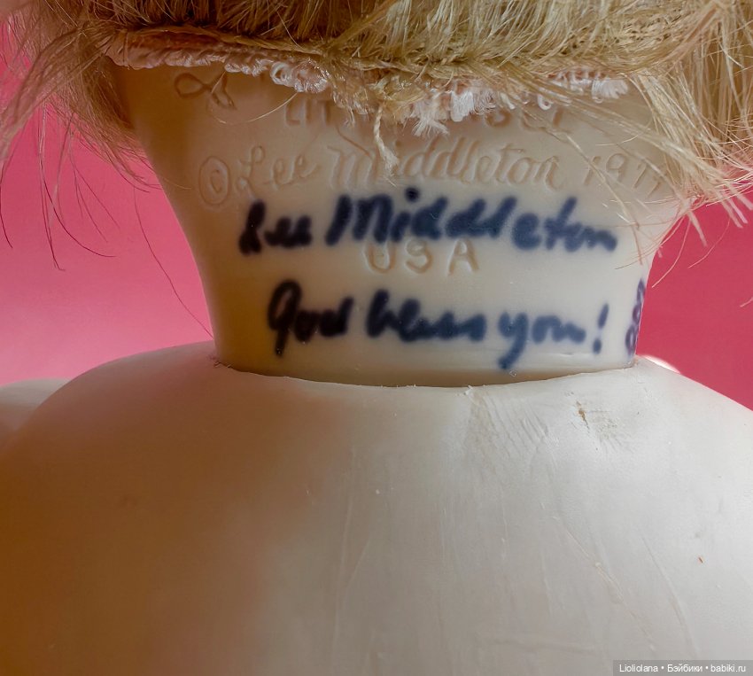 Виниловая кукла Маленький Ангел от Lee Middleton США (фото 10)