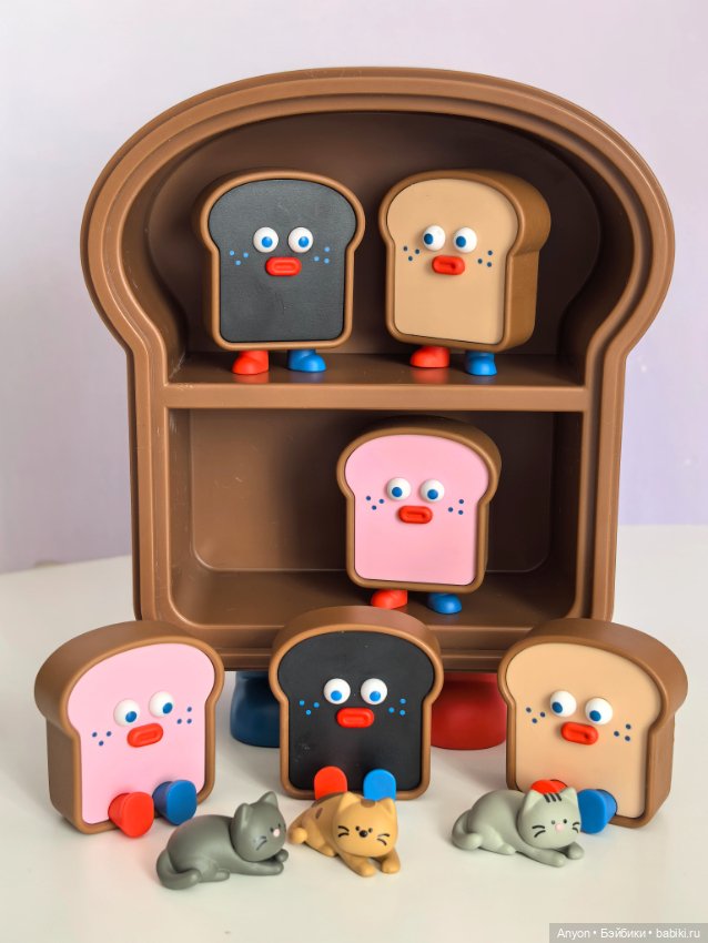 Фигурки Stuffed toast — Коллекционные фигурки (фото 3)