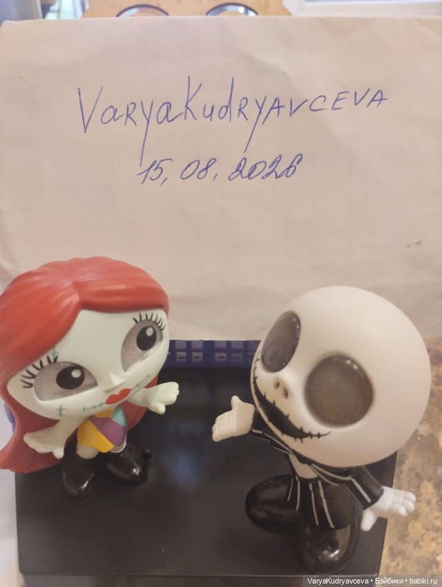 Фигурки Салли и Джек — Коллекционные фигурки (фото 4)