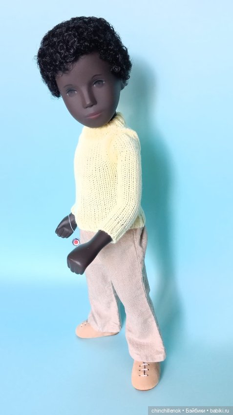 Красавец ранний черный Калеб Black Boy Caleb Саша Sasha doll Morgenthaler