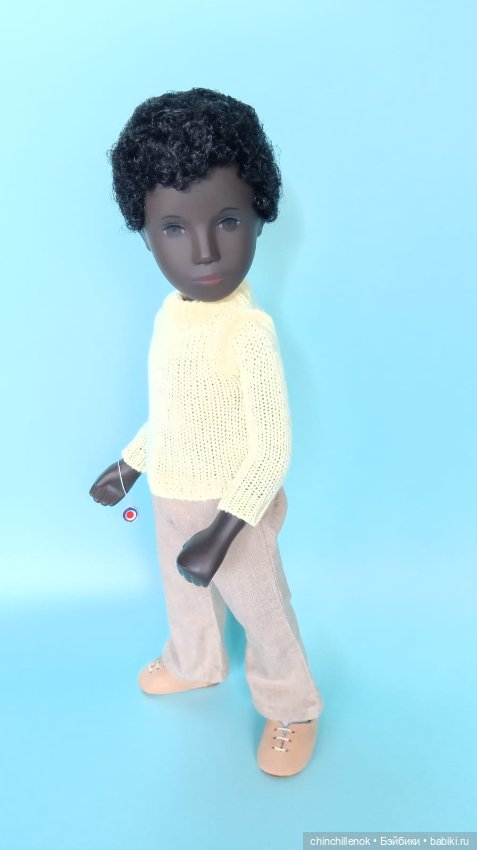 Красавец ранний черный Калеб Black Boy Caleb Саша Sasha doll Morgenthaler (фото 2)