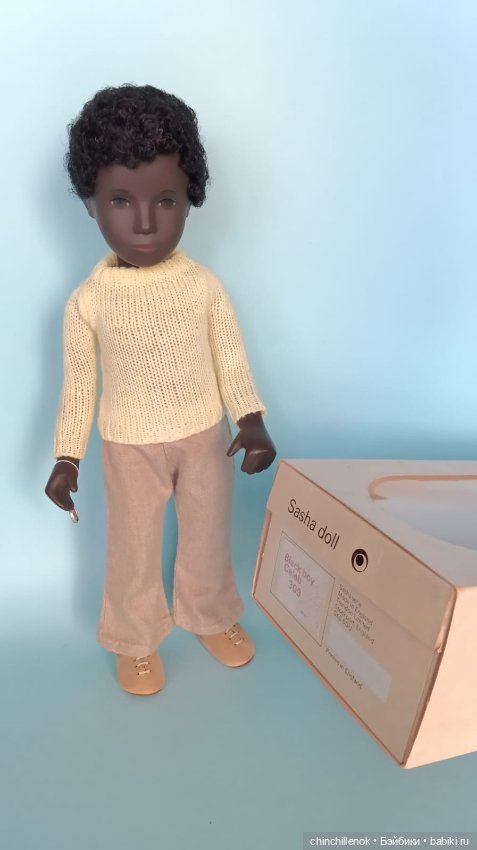 Красавец ранний черный Калеб Black Boy Caleb Саша Sasha doll Morgenthaler
