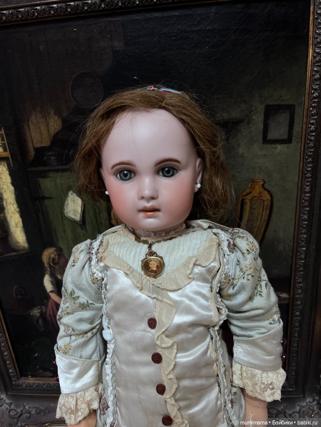 Антикварная француженка Athénaïs Tete Jumeau 1907 рост 68 см (фото 6)