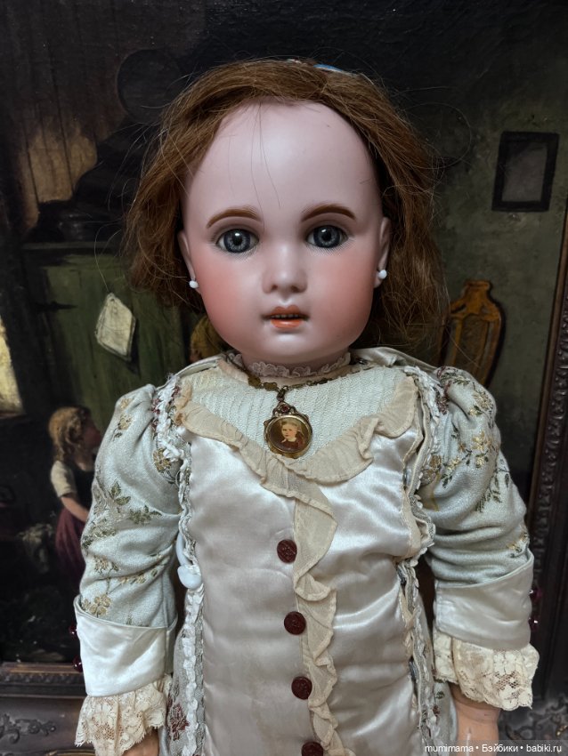 Антикварная француженка Athénaïs Tete Jumeau 1907 рост 68 см (фото 3)