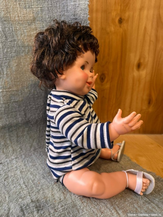 Ideal toy Giggles baby 1968г💜 (фото 3)