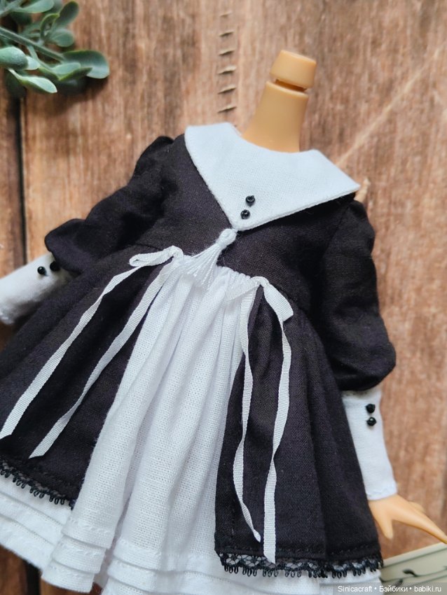Одежда для кукол 1/6 (Blythe, Pullip, Landoudou, Monsterhigh, Poppy Parker) - платье 124 (фото 3)