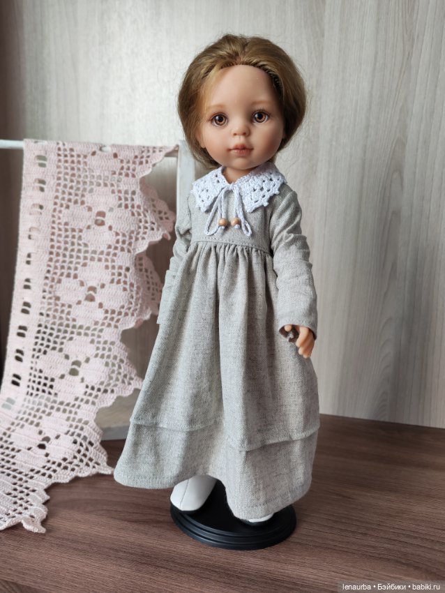 Платья из льна — Одежда для кукол