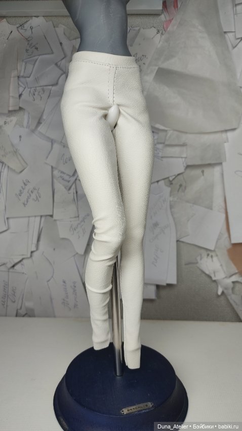 Леггинсы белые — Одежда для BJD (фото 2)