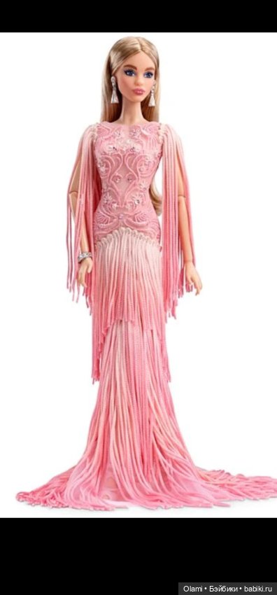 Барби Blush Fringed Gown — Игровые куклы (фото 9)