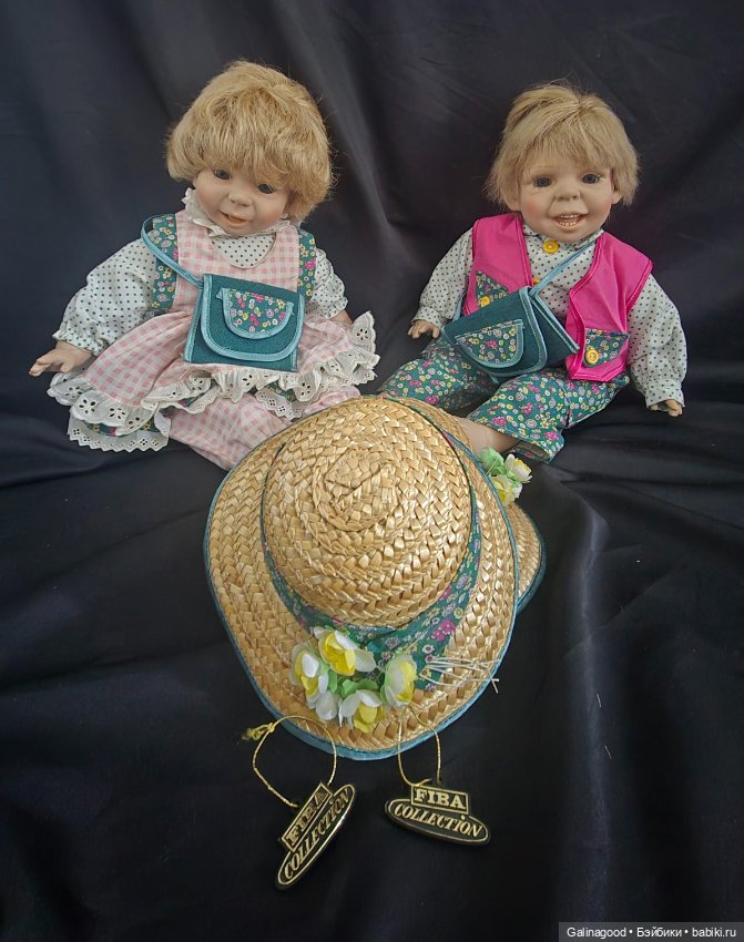 Agatha & Adrian Fiba — Коллекционные куклы (фото 8)