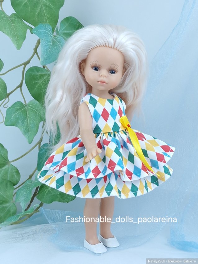 Платьишки для кукол мини Paola Raina 21см