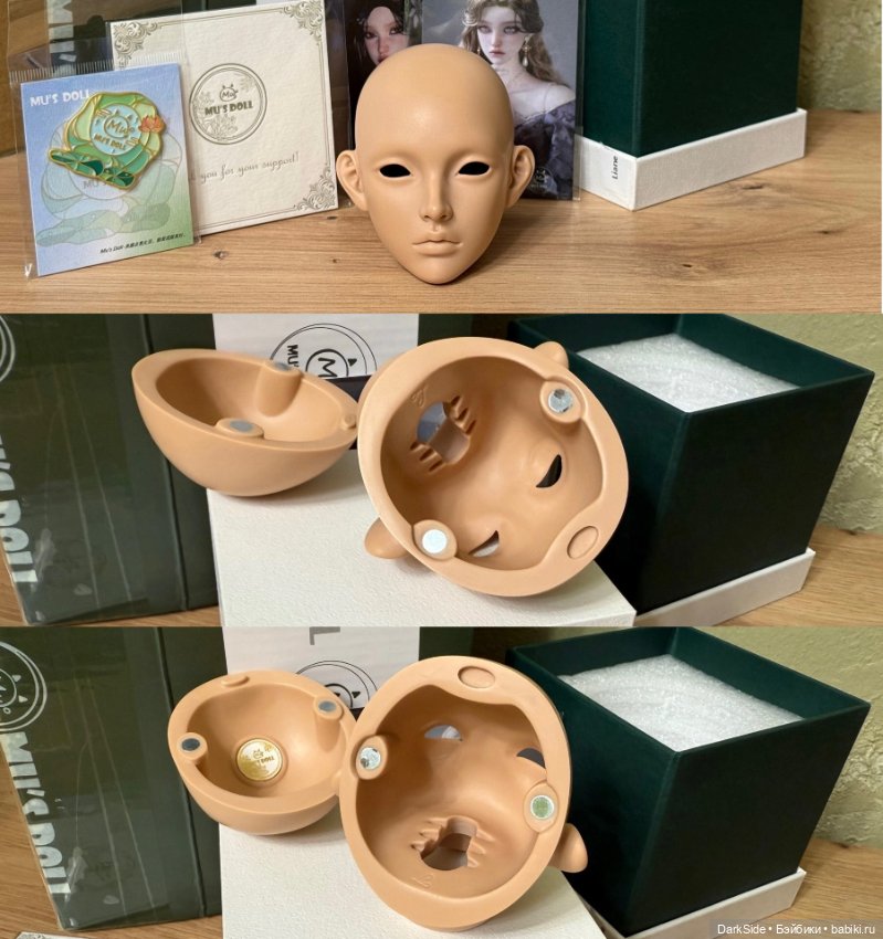 Голова Liane Mu's Doll — Части кукол BJD (фото 3)