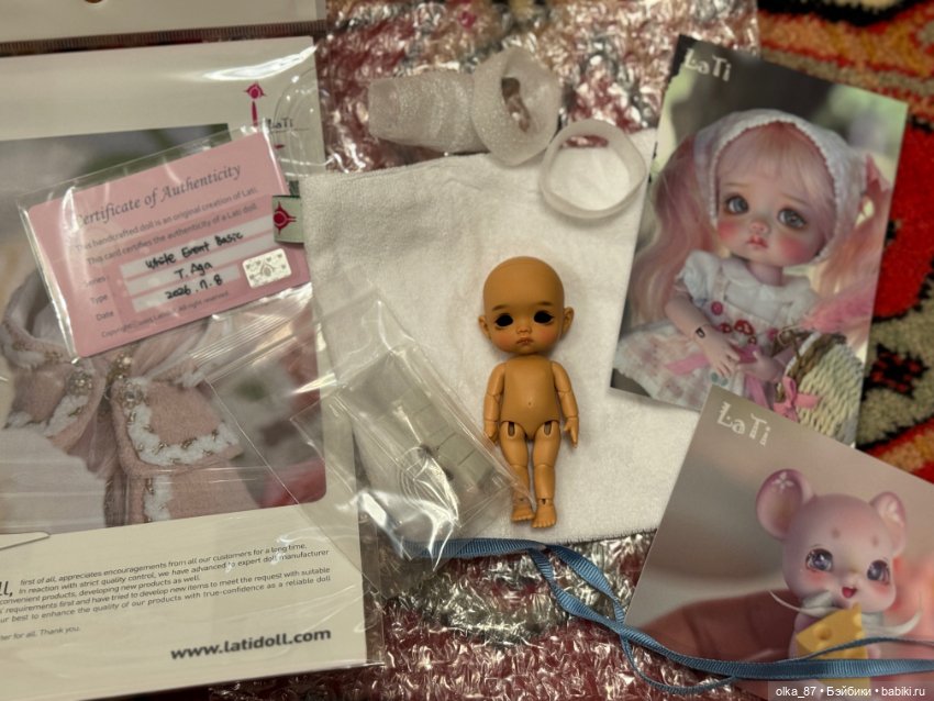 Aga Lati white — Куклы BJD