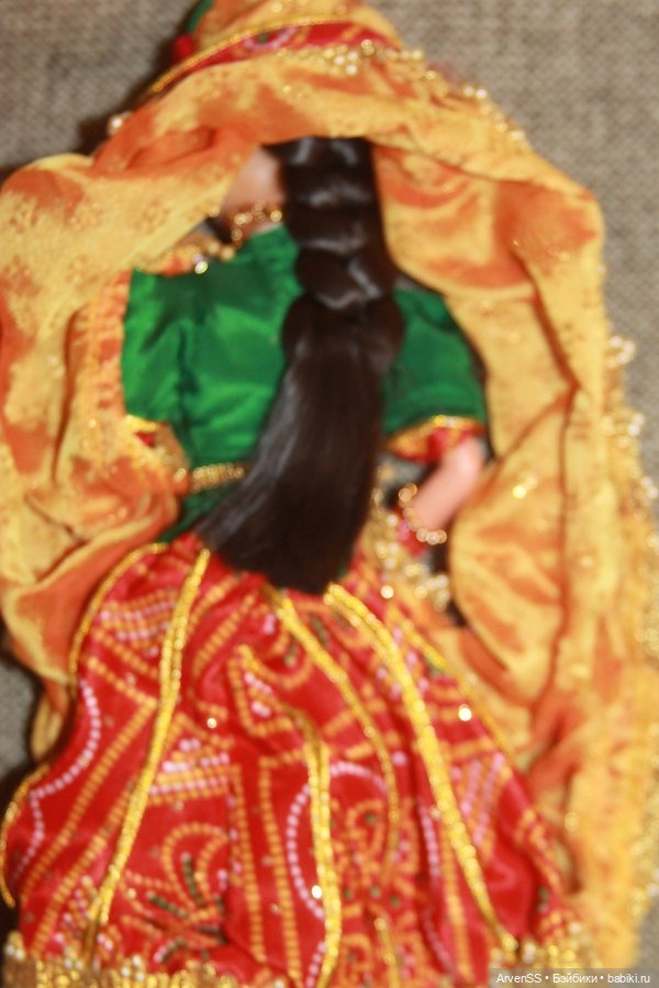 Редкая региональная Barbie Expressions of India Roopvati Rajasthani LEO (1997) (фото 8)