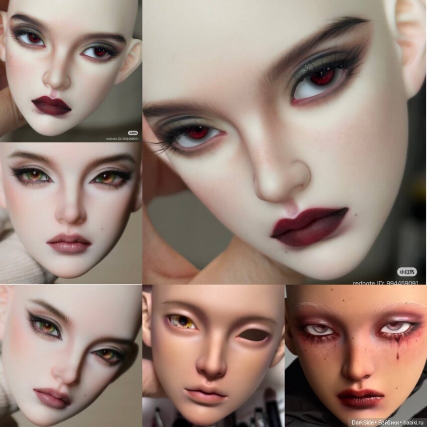 Голова Liane Mu's Doll — Части кукол BJD (фото 7)