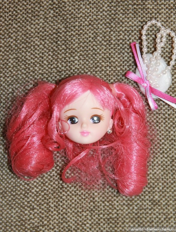 Голова Licca LD-15 Cosmetic Pink компании Такара